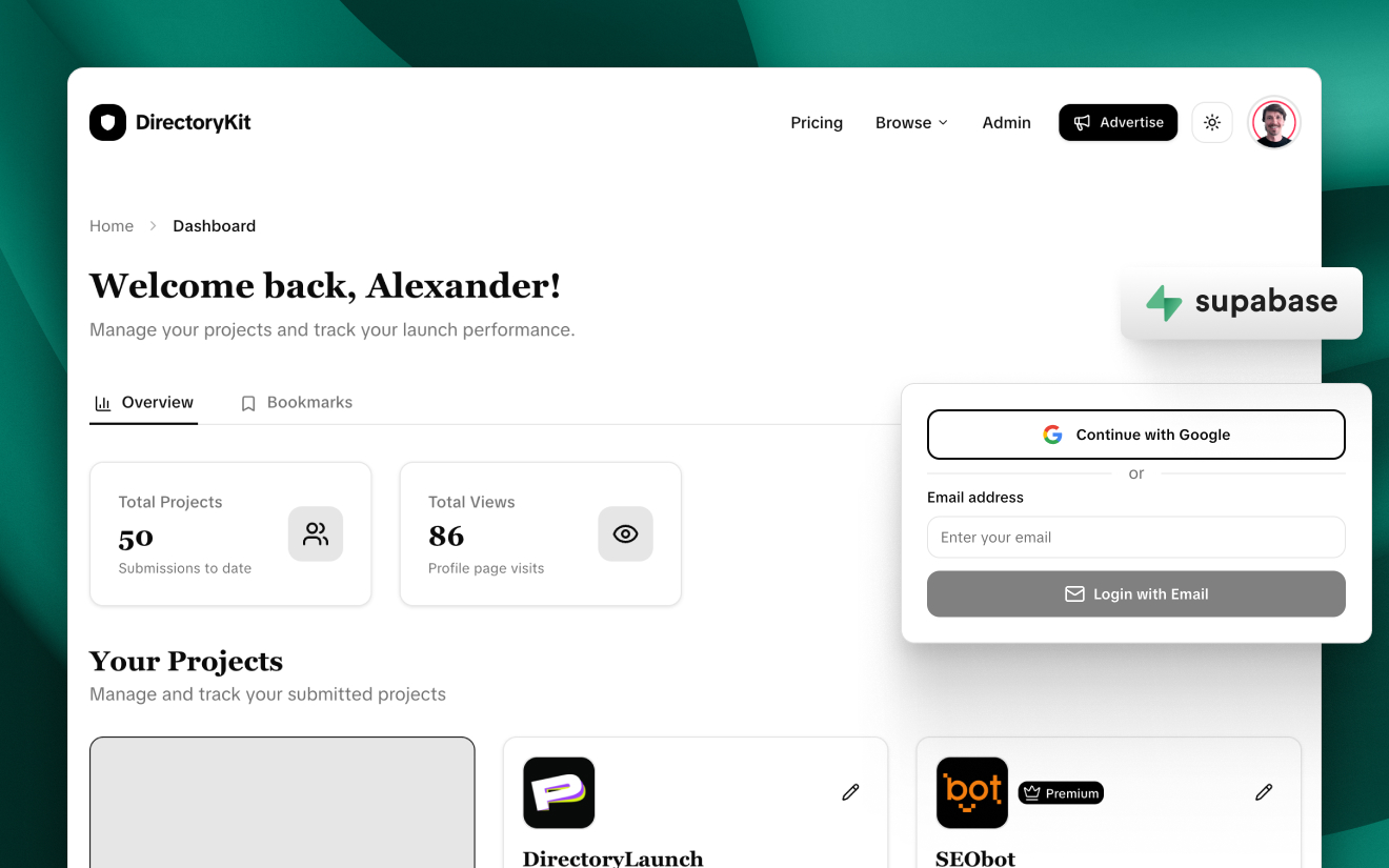 Auth & User Profiles